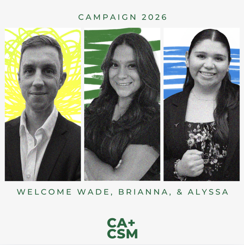 Welcome Wade, Brianna, and Alyssa!
